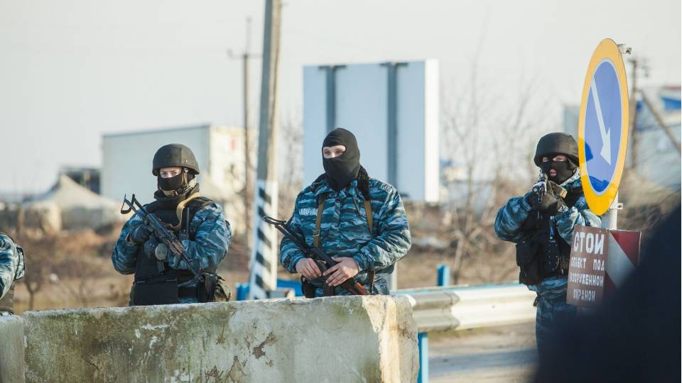 Блокпост окупантів