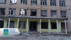 Зруйнована школа в Сергіївці