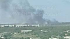 Прильоти в тимчасово окупований Луганськ