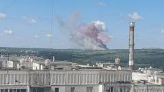 Прильоти в тимчасово окупований Луганськ