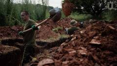 ЗСУ облаштовують окопні споруди