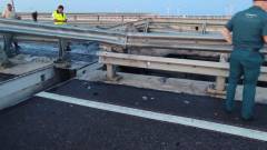 Наслідки удару по Керченському мосту в Криму