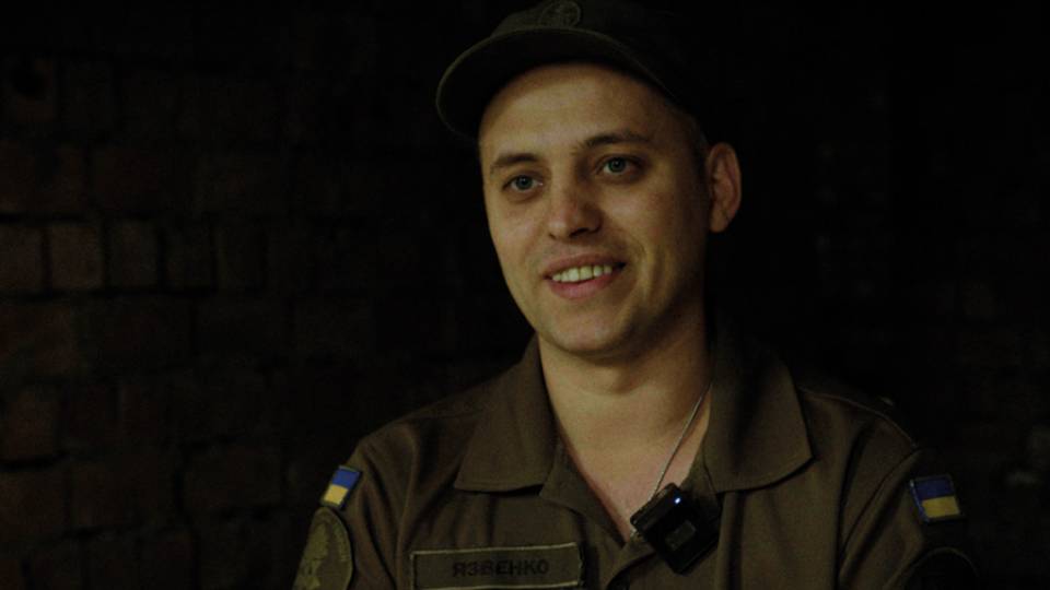 Віталій Язвенко - головний сержант роти одного з підрозділів Чернівецької частини Нацгвардії