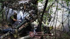 Робота артилеристів ЗСУ