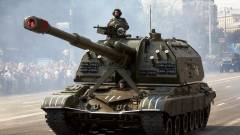 2С19 МСТА-С на параді в Росії