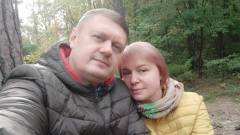 Тетяна Свиридонова разом з чоловіком