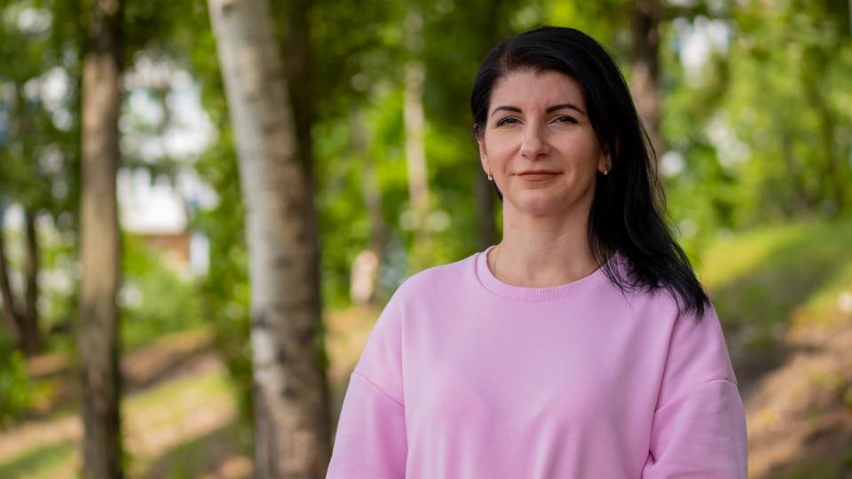 переселенка з Луганщини Марина Братищенко