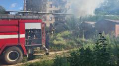 Ліквідація наслідків прильоту на Харківщині