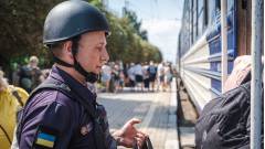 Евакуація дітей з Донеччини