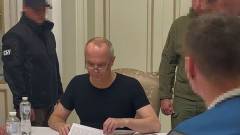 Шуфрич під час обшуку СБУ