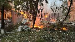 Наслідки прильотів у Дарницькому районі Києва