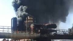 Пожежа на Авдіївському коксохімічному заводі