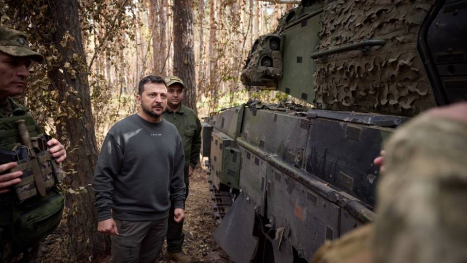 Зеленський позиції передова