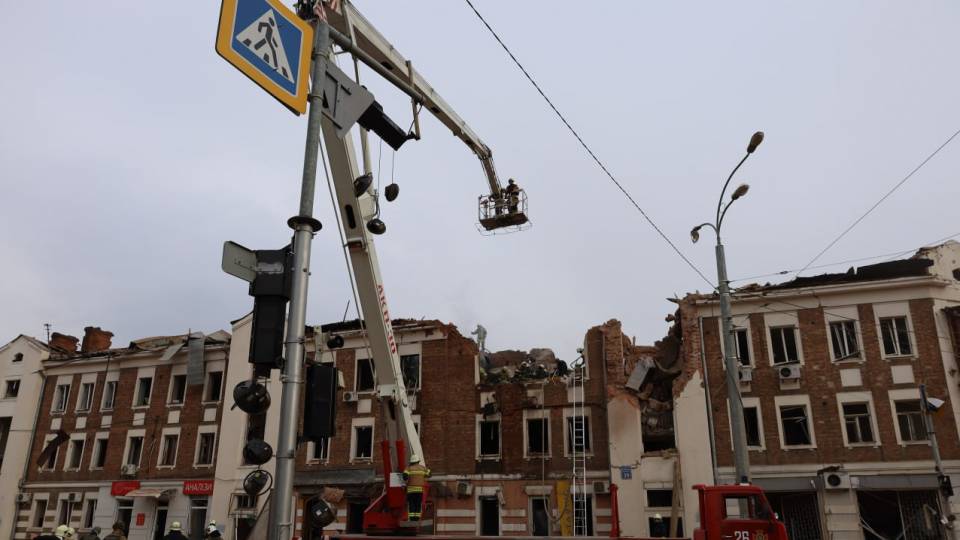 Будинок, в який влучила ракета
