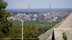 вид на Сєвєродонецьк з Лисисичанська лисичанськ сєвєродонецьк