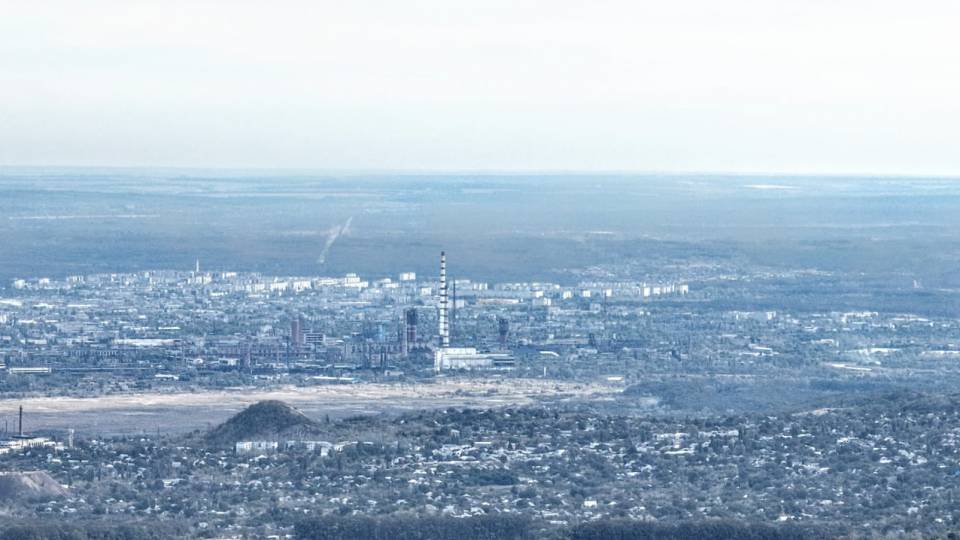 Вид на Сєвєродонецьк