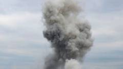 вибух удар атака