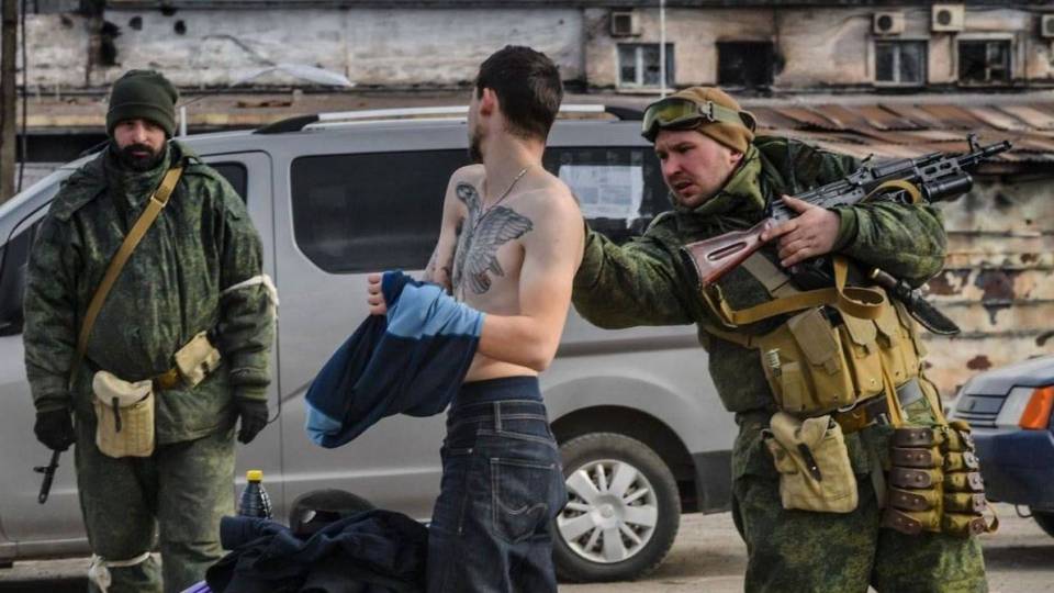 фільтрація окупанти росіяни загарбники