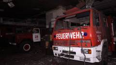 удар по пожежній машині