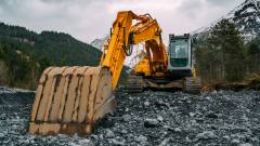 экскаватор строительная техника с Китая