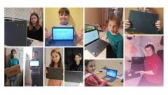 діти з ноутбуками