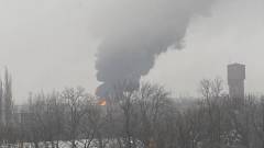 ясинувата пожежа приліт вибух