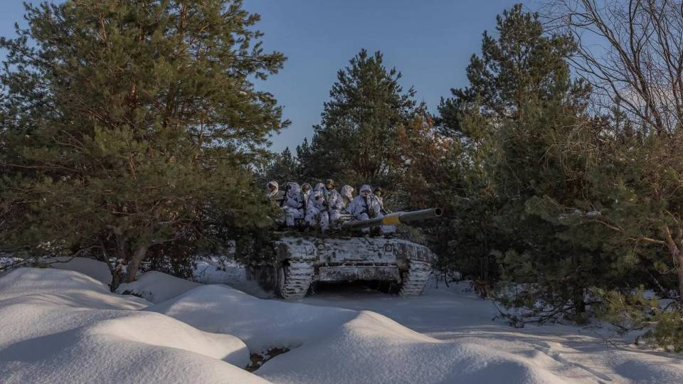 Війна, військовий ЗСУ зима