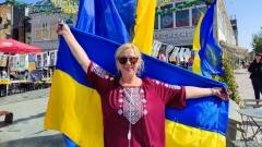 Олена Знаткова, переселенка з Луганська