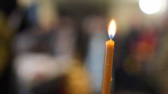 свічка, траур, поховання