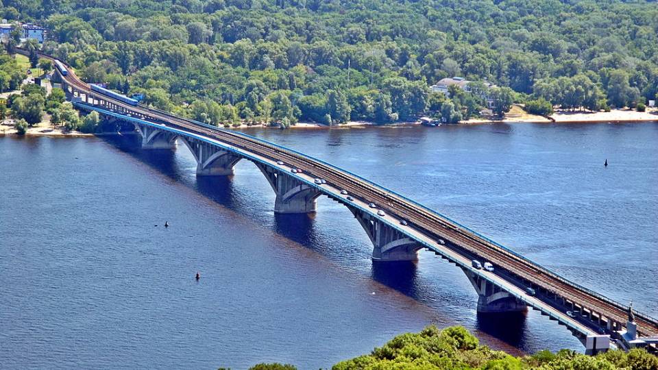 міст Метро Київ