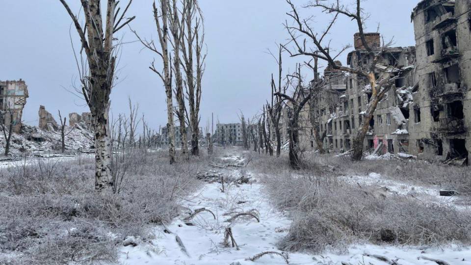 окупований Бахмут