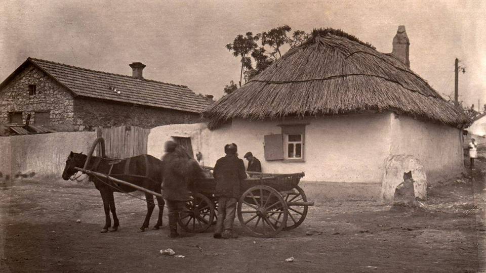 Українські хати Кам'яного Броду на початку ХХ ст.