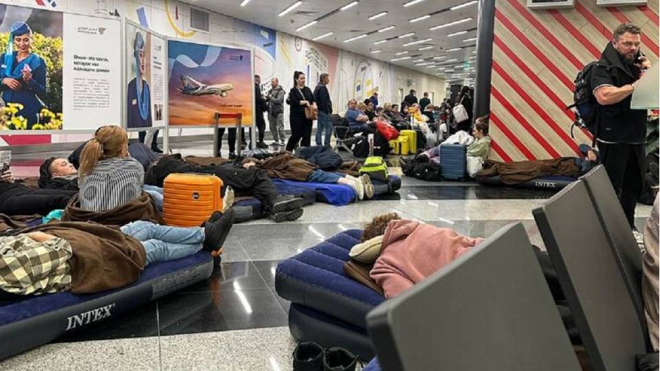 Фільтрація українців у Шереметьєво