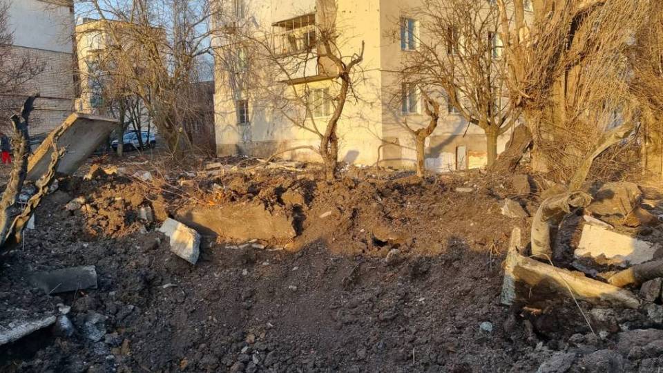 куп'янськ, 3 лютого 2024, удар авіабомбою
