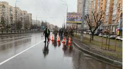 блокпости в Києві 