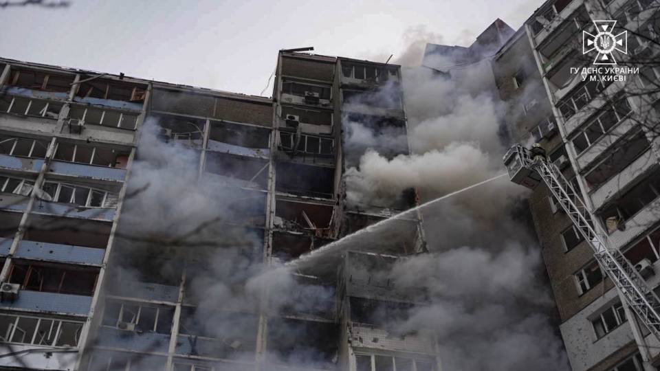 Удар по Києву 7 лютого