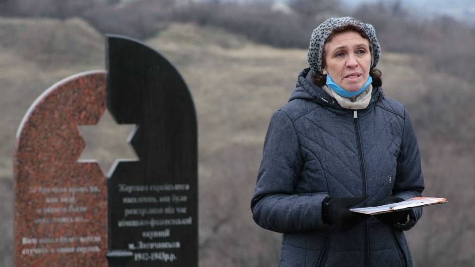 During the regional memorial event for the International Holocaust Remembrance Day, January 2021