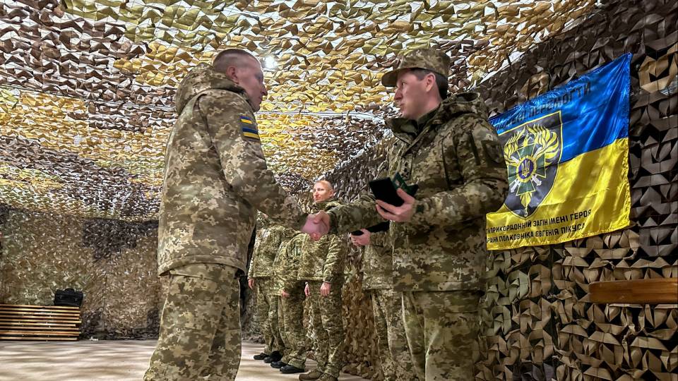 нагородження бійців Луганського прикордонного загону