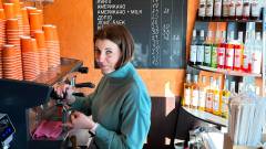 Лисичанка Карина Маклакова у кав'ярні “LisKava” в Дніпрі