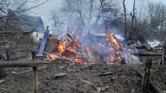 видух, обстріл, пожежа