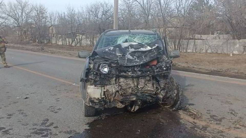 аварія в Луганську