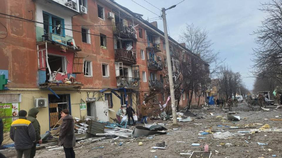 обстріл Курахового
