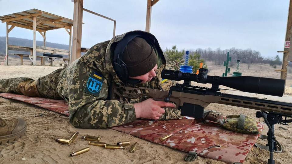 Снайпер, візьковий ЗСУ, ЗСУ, навчання ЗСУ