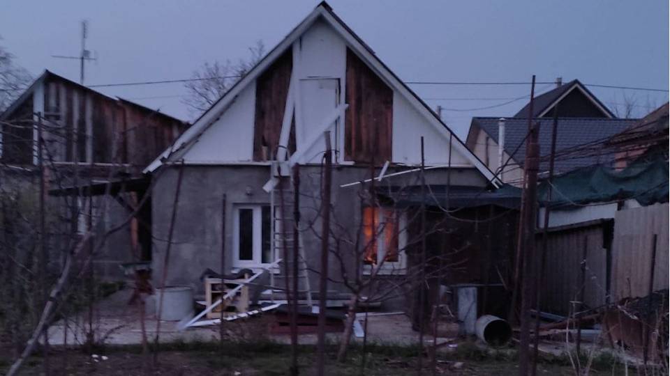 Дніпропетровщина, наслідок падіння уламків