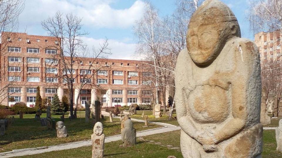 Половецькі баби в Луганську. Університет