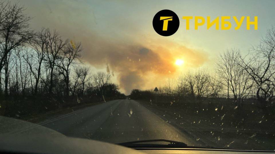 горить ліс пожежа вибух обстріли