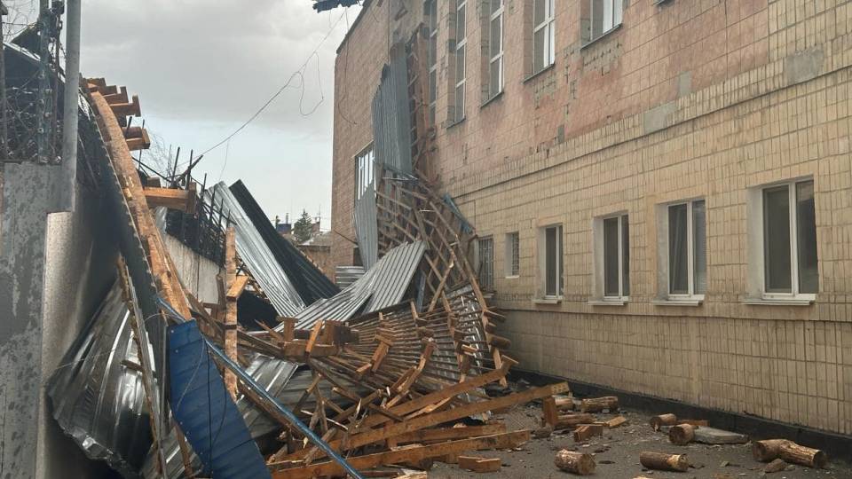 наслідки буревію, обстріл вибух