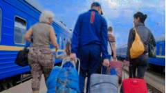 евакуація потяг