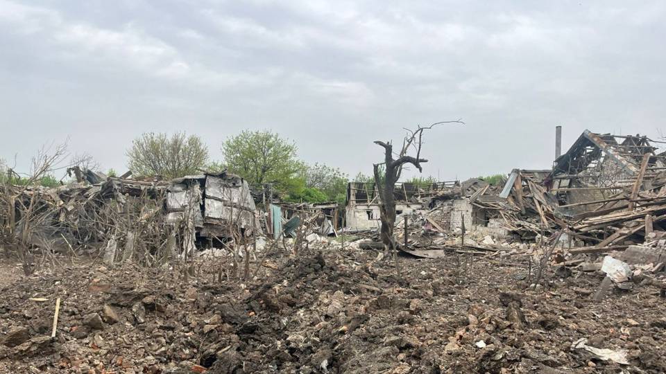 донеччина обстріл приліт будинок